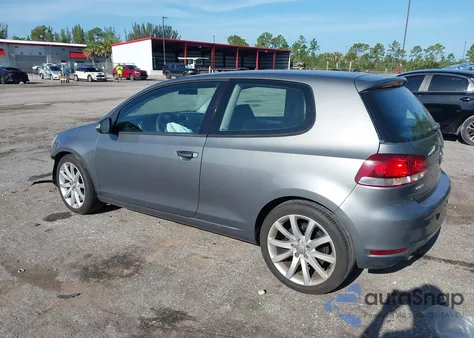 2012 Volkswagen Golf 2.5L 2-Door из США, поврежденный, VIN WVWBB7AJ4CW305456